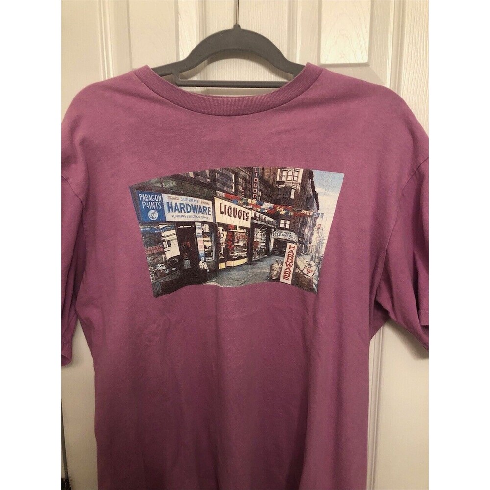 Supreme‎ Hardware T Shirt Vintage Lavendar Size Large Made in USA